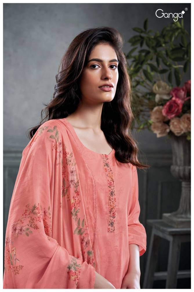 Juhana 2764 By Ganga Hand Work Designer Dress Material Wholesale Price In Surat